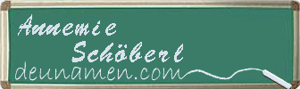 Annemie Schöberl Visitenkarte